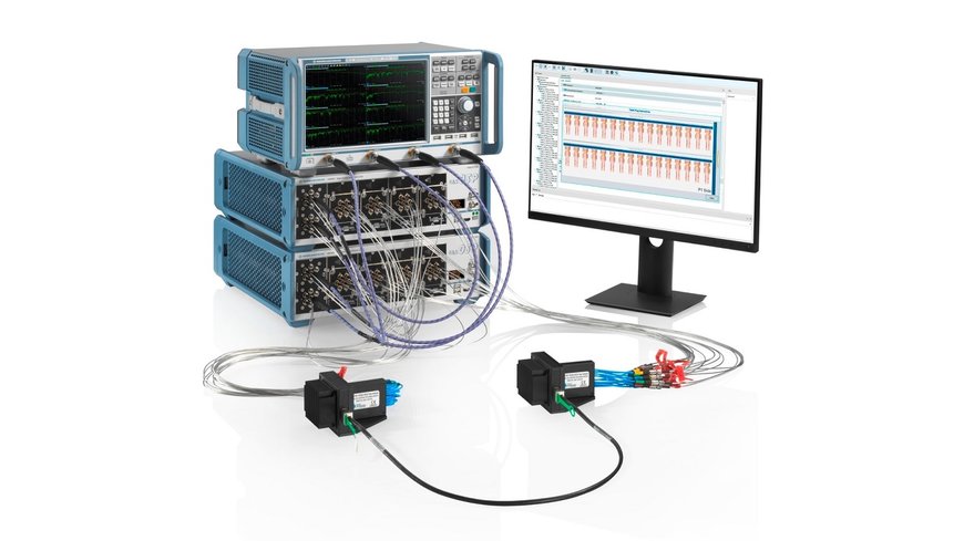 Rohde & Schwarz präsentiert erste automatisierte Testlösung für High-Speed-Ethernet-Kabel bis IEEE 802.3ck